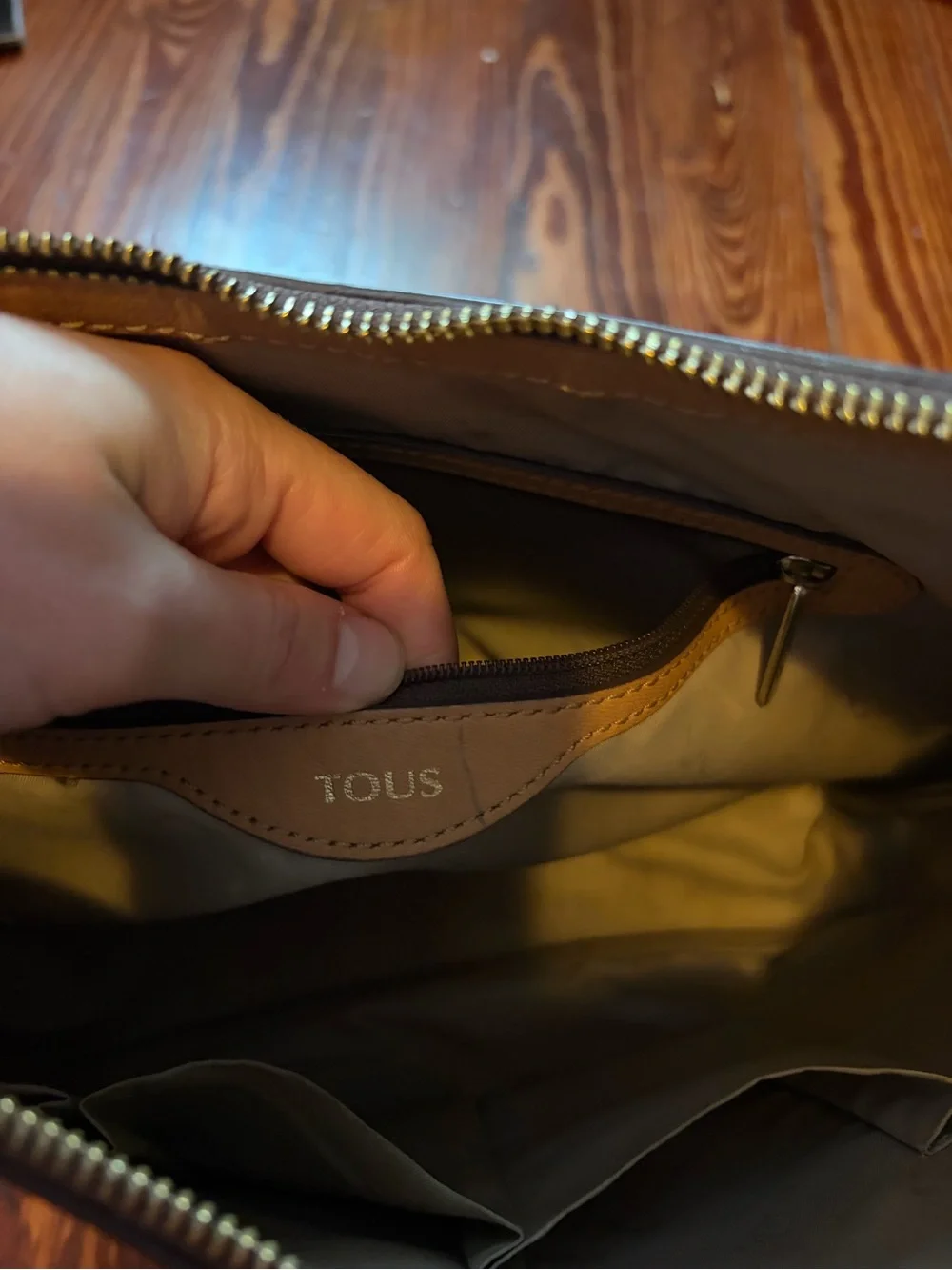 Tous Floral Shoulder Bag Hobo Purse